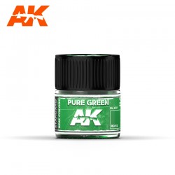 Pure green (RAL 6037), 10ml. Real Colors.