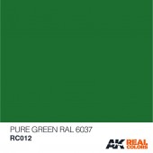 Pure green (RAL 6037), 10ml. Real Colors.