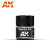 Rubber Black, 10ml. Real Colors.