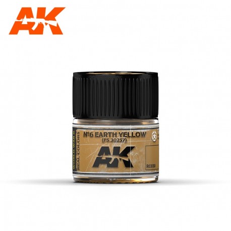 Nº6 Tierra Amarilla FS 30257, 10ml. Real Colors.