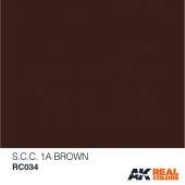 S.C.C. 1A Brown, 10ml. Real Colors.