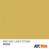 BSC Nº61 Light Stone, 10ml. Real Colors.