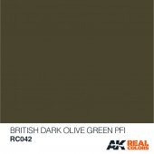 British Dark Olive Green PFI, 10ml. Real Colors.