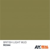 British Light Mud, 10ml. Real Colors.