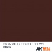 BSC Nº49 Light Purple Brown, 10ml. Real Colors.