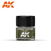 Olivgrün-Olive Green (RAL-6003) , 10ml. Real Colors.