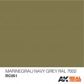 Marinegrau-Navy Grey (RAL 7002), 10ml. Real Colors.