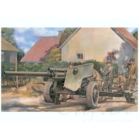 U.S. 3 inch gun M5 on carriage M6. AFV CLUB 35181