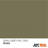 Grau-Grey (RAL 7003) (RLM 02), 10ml. Real Colors.