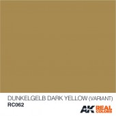 Dunkelgelb Dark Yellow (Variant), 10ml. Real Colors.