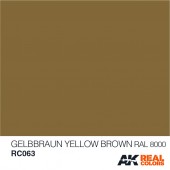 Gelbbraun-Amarillo Marrón (RAL 8000), 10ml. Real Colors.