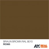 Braun-Marrón (RAL 8010), 10ml. Real Colors.