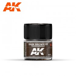 Marrón oscura 6K, 10ml. Real Colors.