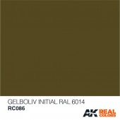 Gelboliv (Initial) (RAL 6014), 10ml. Real Colors.