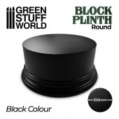 Round block plinth 10cm.