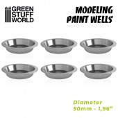 Modelling paint wells (x6)