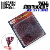 Tall shrubbery, autumn purple.