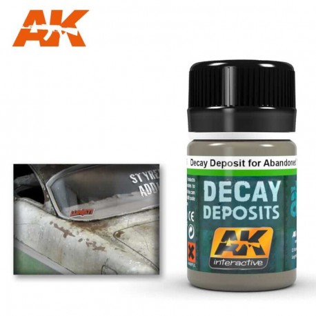 Decay deposit for abandoned vehicles. 35 ml.