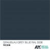 Graublau Gris Azul (RAL 5008), 10ml. Real Colors.