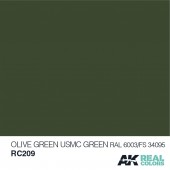 Olive Green/USMC Green (RAL 6003) (FS 34095), 10ml. Real Colors.