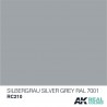 Silbergrau - Gris plata (RAL 7001), 10ml. Real Colors.