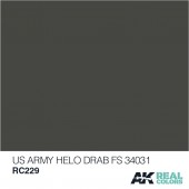 US Army Helo Drab (FS 34031), 10ml. Real Colors.