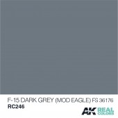 F-15  Gris oscuro (FS 36176), 10ml. Real Colors.