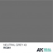 Gris neutro 43, 10ml. Real Colors.