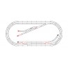 Geoline track set E. ROCO 61104