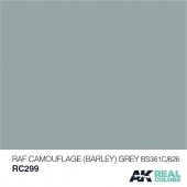 RAF Camuflaje (Barley) Gris  (BS381C/626), 10ml. Real Colors.