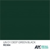 IJN D1 Deep Green Black, 10ml. Real Colors.