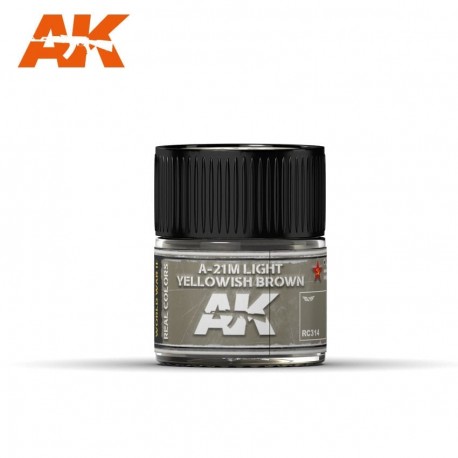 A-21M Light Yellowish Brown, 10ml. Real Colors.