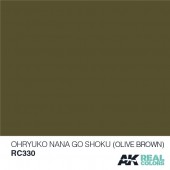 Ohryuko Nana Go Shoku (Marrón Oliva), 10ml. Real Colors.