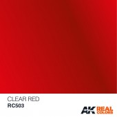 Clear Red, 10ml. Real Colors.