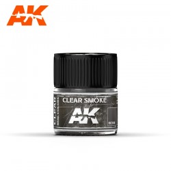 Clear Smoke, 10ml. Real Colors.