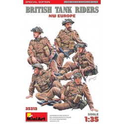 British soldiers tank riders.