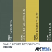 WW2 US AIRCRAFT INTERIOR COLORS