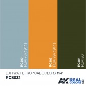 Set de colores tropicales LUFTWAFFE 1941.