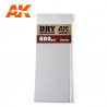 Dry sandpaper, 600 g.