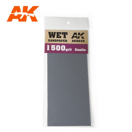 Wet sandpaper, 2000 g.