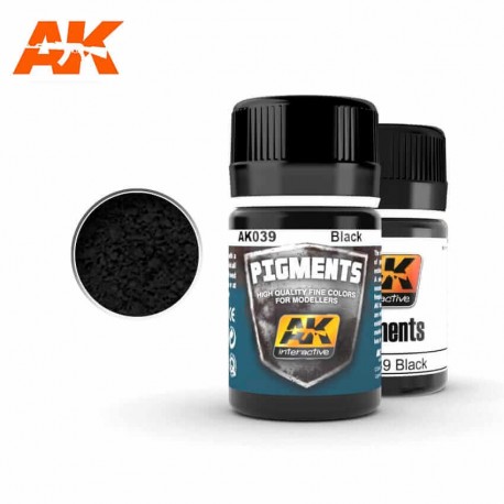 Pigmento negro. 35 ml.