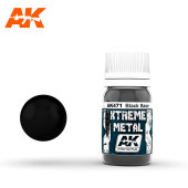 Black base for Xtreme metal, 30 ml.