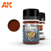 Pigment - Burnt rust red. 35 ml.