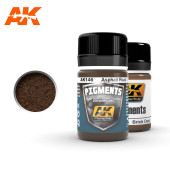 Pigment - Asphalt road dirt. 35 ml.