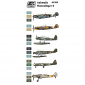 Set de pinturas camuflajes Luftwaffe 2 (Serie AIR).