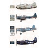 Set de pinturas Aviones de la Marina de los EEUU y USMC de la 2ª Guerra Mundial(Serie AIR).