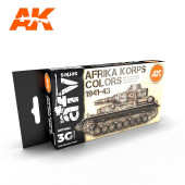 Set de colores de Afrika Korps 1941-43.