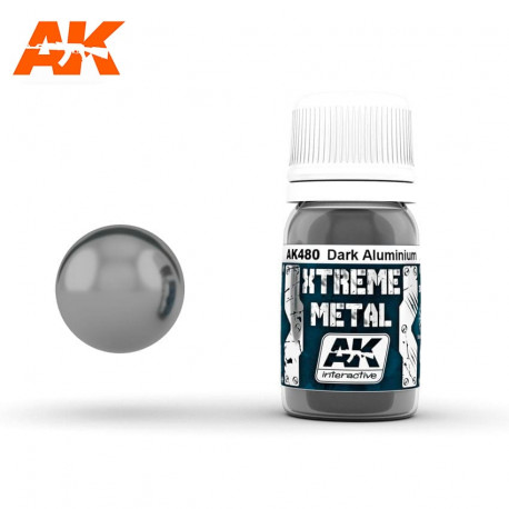 Xtreme Metal Dark Aluminium, 30 ml.