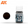 Pintura metalizada Metal Quemado, 30 ml.