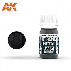 Pintura metalizada Jet Exhaust, 30 ml.